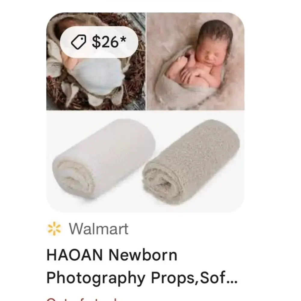 Stretchy knit newborn wrap